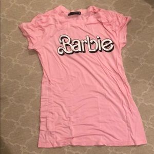 pink barbie t-shirt